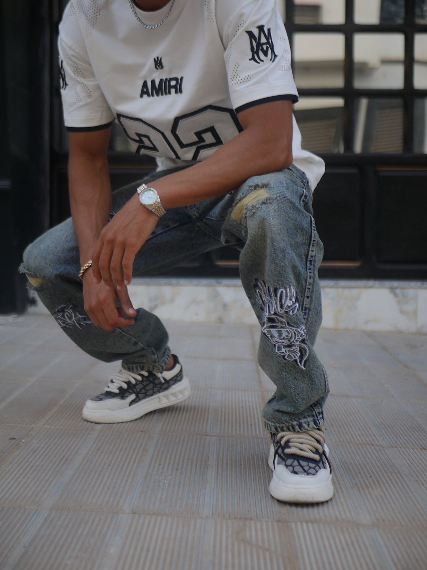 DENIM BALENCIAGA® BAGGIE