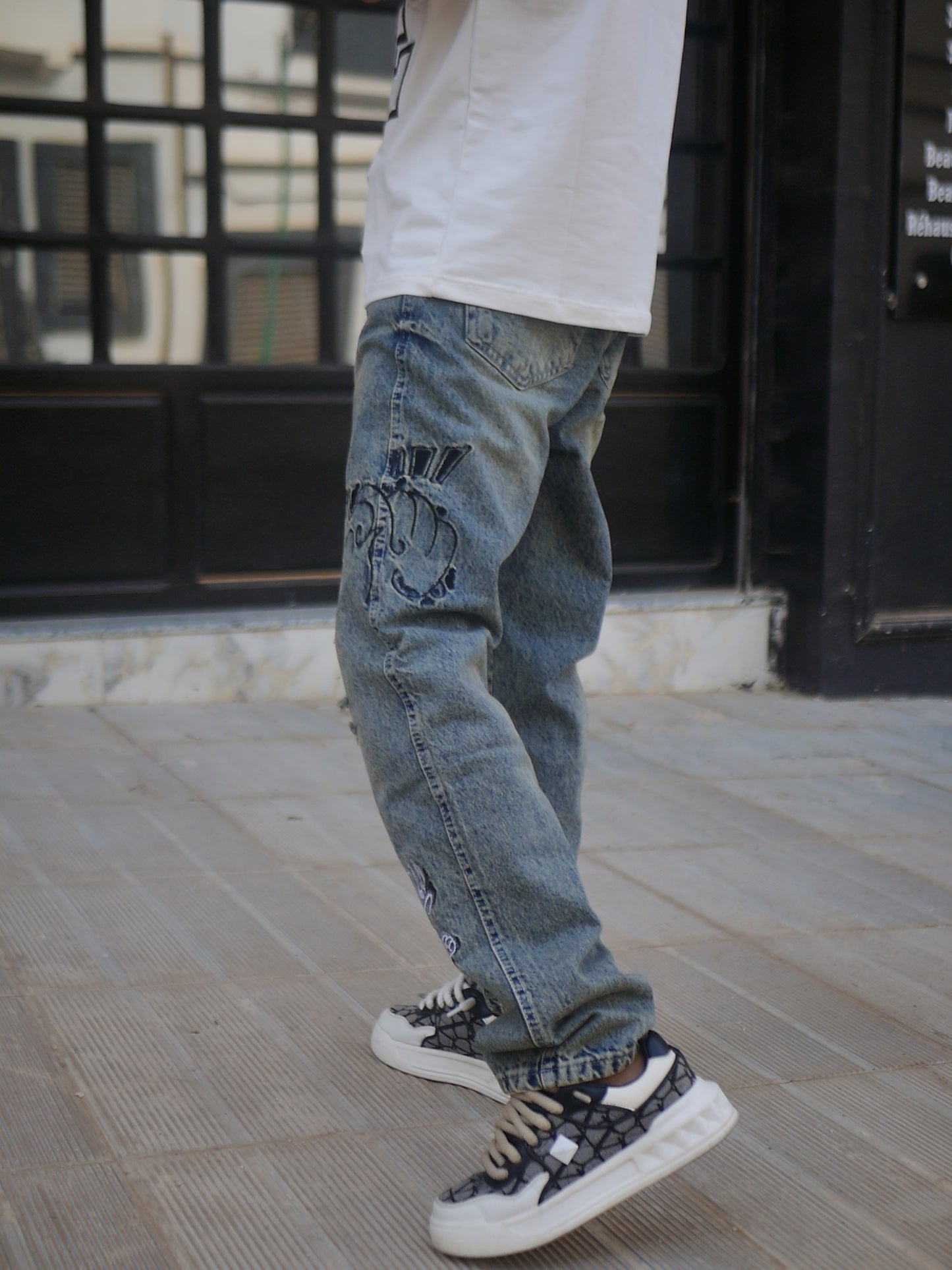 DENIM BALENCIAGA® BAGGIE