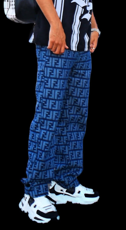 JEANS FENDI® BAGGY MONOGRAM