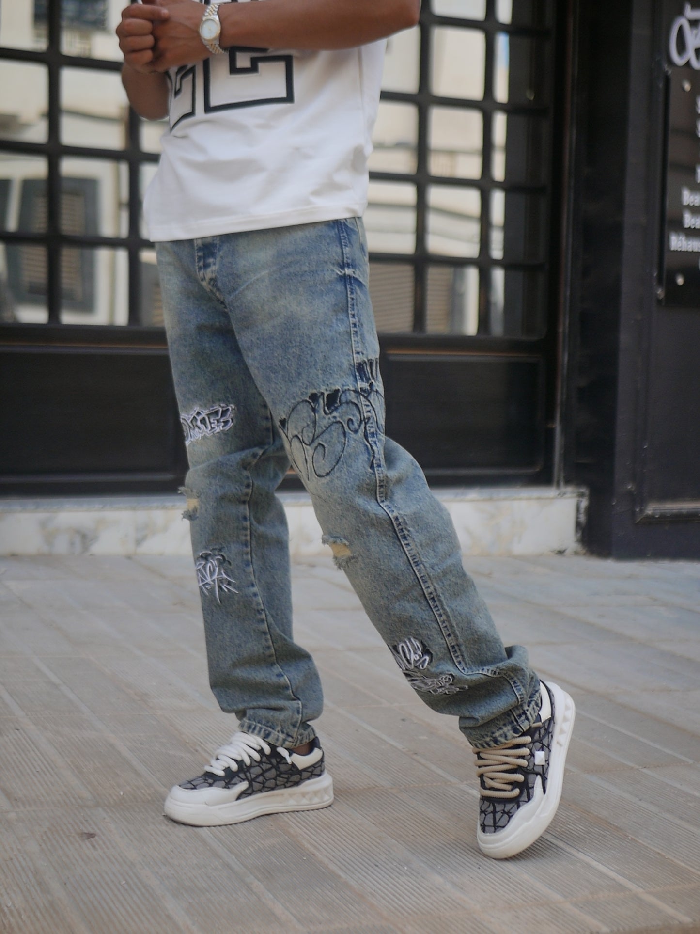 DENIM BALENCIAGA® BAGGIE
